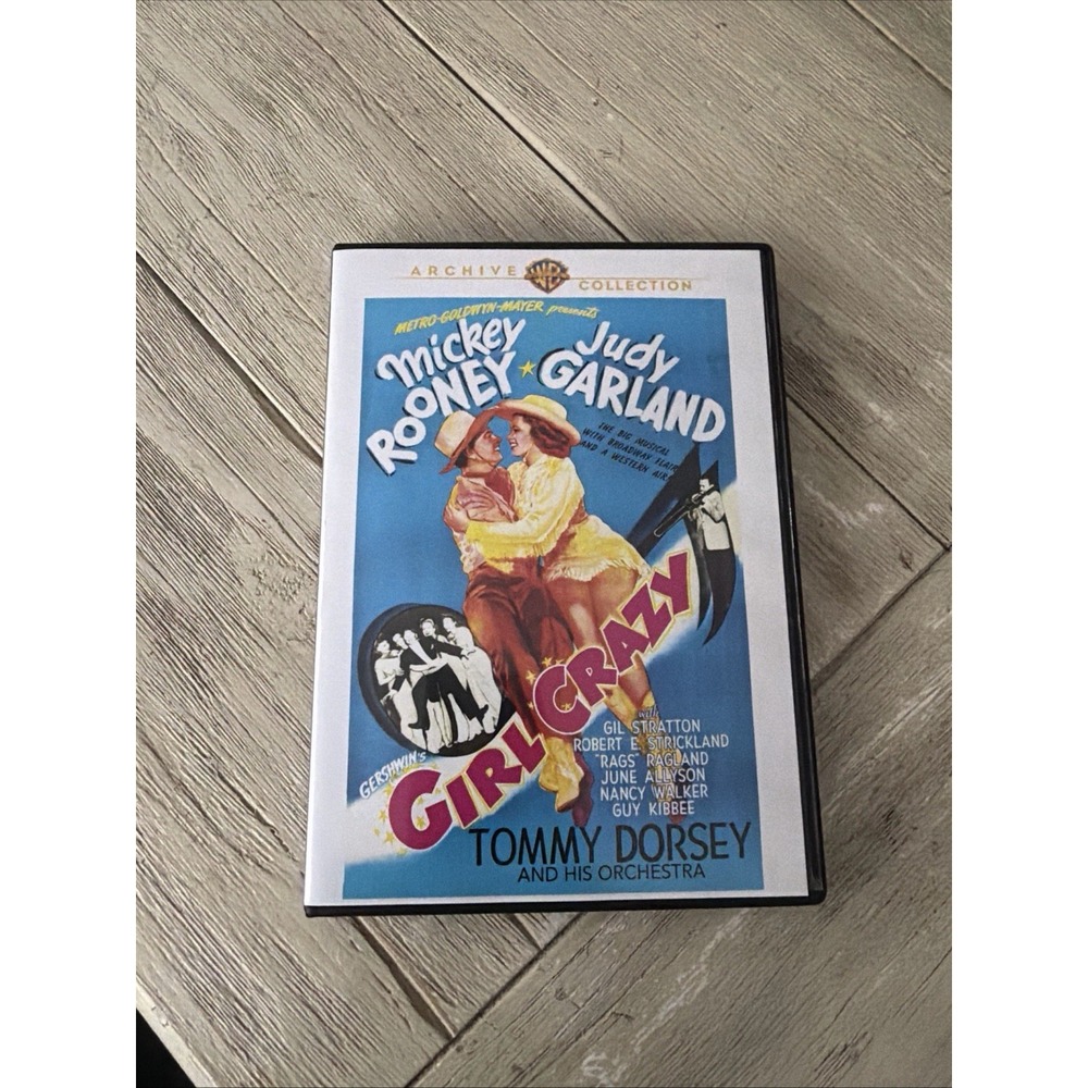 WARNER ARCHIVES Girl Crazy DVD [1943/2018] Judy Garland, Mickey Rooney, T Dorsey